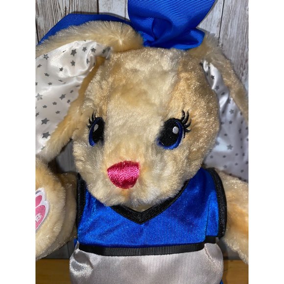 Build A Bear Rabbit Bunny Cheerleader Outfit Plush Toy Stuffed Animal Doll - Picture 2 of 10